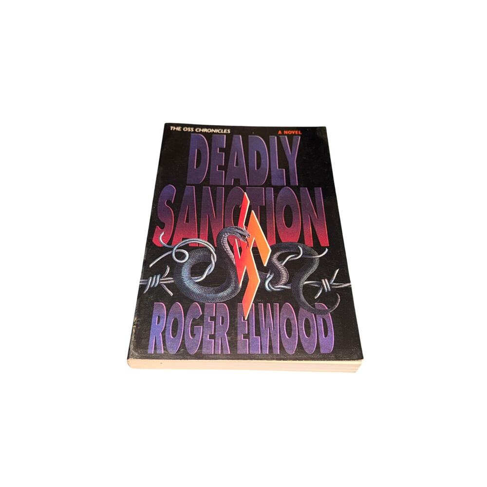 Deadly Sanction A Novel The Oss Chronicles Roger Elwood Paperback Fiction